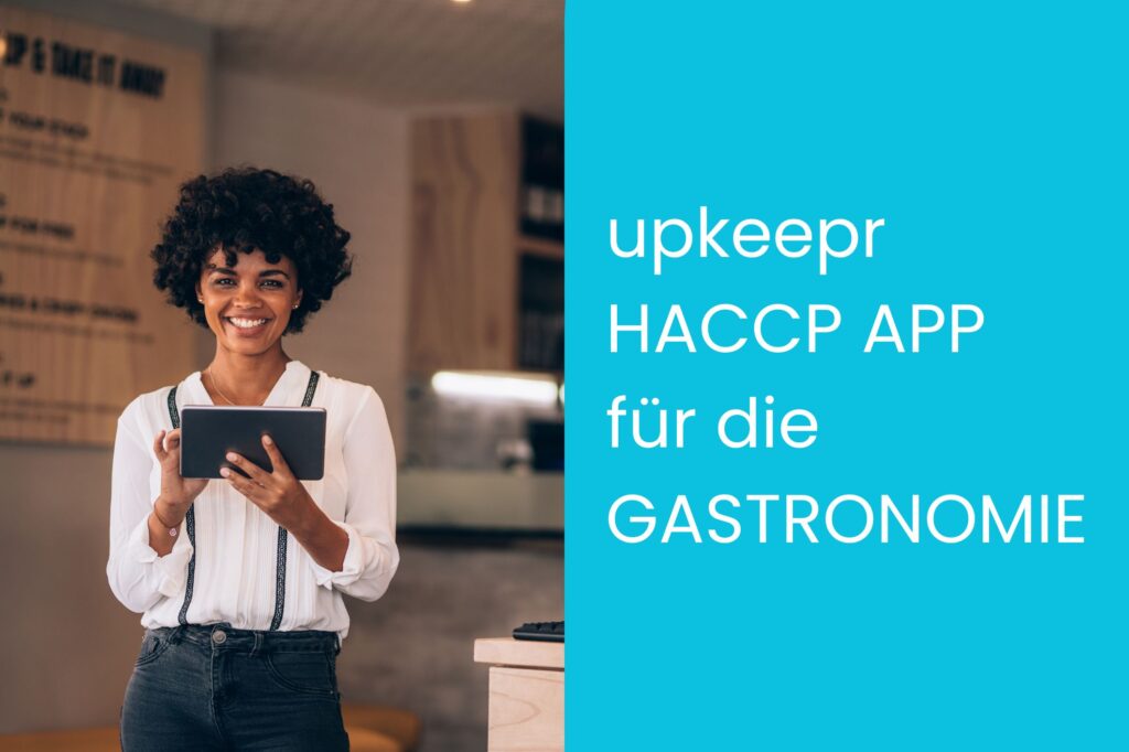 HACCP App Gastronomie upkeepr